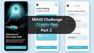 NET MAUI Project Challenge Crypto Application Part 02 [upl. by Byran796]