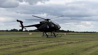 McDonnell Douglas MD500E Leicester Airport [upl. by Sheply]