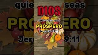 DIOS quiere que seas PRÓSPERO  fé prosperidad oracion [upl. by Aknayirp464]