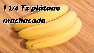 Receta Delicioso Pan de platano con kefir  búlgaros [upl. by Mareah743]