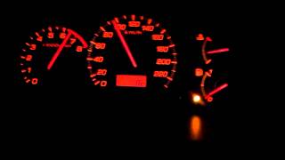 Honda Civic EP2 16 VTEC acceleration 0  140kmh [upl. by Hgielram]