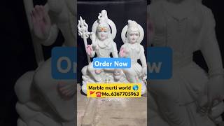 Gauri Shankar marble statue price bholenath mahadev shorts youtubeshorts [upl. by Asenav]