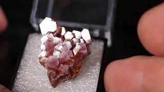 Vanadinite Mibladen mining district Midelt Province DrâaTafilalet Region Morocco [upl. by Eselahc]