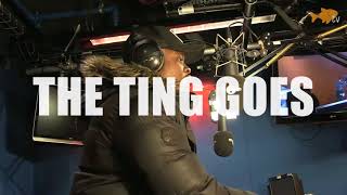 THE TING GOES Fire In The Booth ft MC Quakez [upl. by Karmen663]