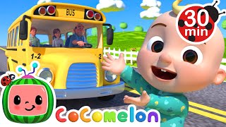 Wheels on the Bus  CoComelon Nursery Rhymes amp Kids Songs  Best Cars amp Truck Videos for Kids [upl. by Amend]