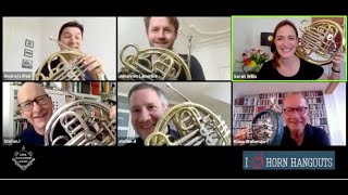 Horn Hangouts in the Time of Corona Episode 13  Berlin Phil Horns [upl. by Ritter46]