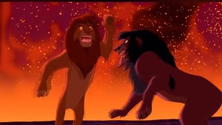 SIMBA VS SCAR “THE LION KING” REVERSED [upl. by Oiluig]