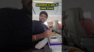 Free food in business class bayyasunnyyadav bsy [upl. by Ahseem]