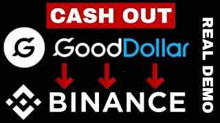 GoodDollar to Binance Withdrawal in 2024 Claim Your FREE Crypto Daily FAST amp EASY Guide [upl. by Rhiana]