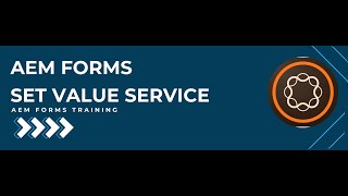 Adobe Experience Manager Forms setValue Component Overview [upl. by Caro]