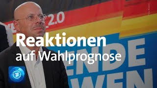 Landtagswahlen Erste Reaktionen aus Sachsen und Brandenburg [upl. by Naquin590]