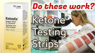 Keto Urine Test Strips Review [upl. by Ativ724]