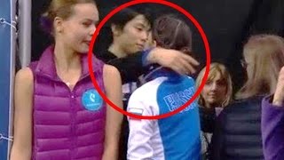 羽生結弦が４連覇達成！！試合後イチャイチャしすぎｗ [upl. by Sirrom192]