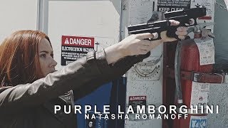 Natasha romanoff  Purple Lamborghini [upl. by Akirej119]