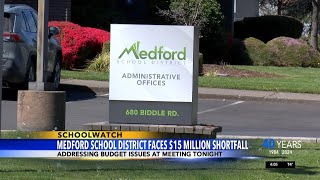 Medford School District dealing with 15 million deficit [upl. by Cha]