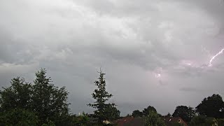 2024 07 23 Gewitter und Abendrot [upl. by Enyar]