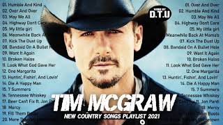 Tim McGraw Greatest Hits Full Album  Tim McGraw Best Songs 2021  Top New Country Songs 2021 [upl. by Yacano]