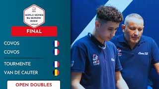 2023 ITSF World Series Bonzini  Open Doubles Final  COVOS  COVOS vs TOURMENTE  VAN DE CAUTER [upl. by Navad]