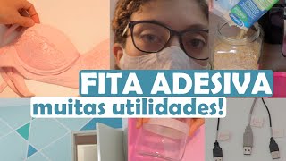 9 UTILIDADES DIFERENTES DA FITA ADESIVA 😲 [upl. by Ulland]