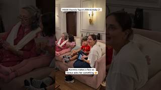 Kareena makes a FACE as Taimur asks her something Saif tries spoon trick with mom Sharmila Tagore😂 [upl. by Acalia]