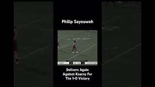 Philip Sayouwoh’s GW Goal Over Kearny highschool soccer marauders sports gamewinner goals [upl. by Nyrol]