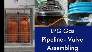 LPG Gas Pipeline Valve Assembling [upl. by Fiester656]