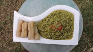 Sauce de feuilles de manioc aux arachides kweem [upl. by Oisangi367]