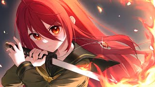 Shakugan no Shana Opening 1  OP Intro Lyrics Sub Español Hishoku no Sora by Mami Kawada [upl. by Akeihsat]