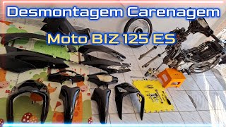 Como desmontar a carenagem Honda Biz ES 125 2010 [upl. by Granoff556]