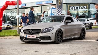 MercedesAMG C63 S Coupe  Loud Accelerations amp Revs [upl. by Derek]