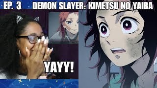 Demon Slayer Kimetsu no Yaiba Episode 3 Reaction [upl. by Haim]