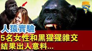 人猿實驗5名女性為科學，和黑猩猩雜交！結果出人意料 [upl. by Etteniuqna]