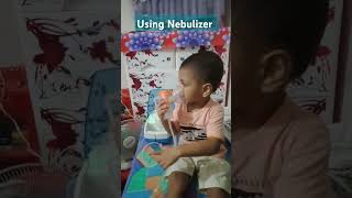 Using Nebulizer baby ytshorts trending medical apparatus viral [upl. by Wattenberg]