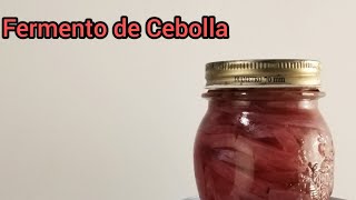 Como Fermentar Cebolla [upl. by Nehepts463]