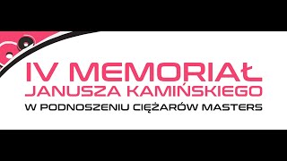 IV Memoriał Janusza Kamińskiego  Puchar Polski Masters [upl. by Novahc]