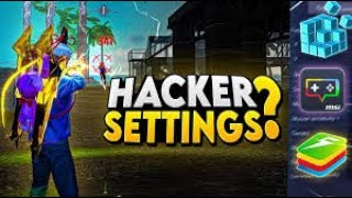 SECRET SETTINGS  To Get 999 Headshots I Bluestacks 5 l Msi 5 4K [upl. by Bergeron]