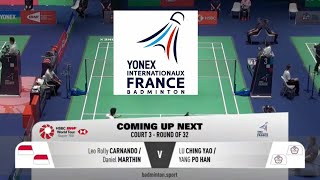 Full Match Highlight BWF  Leo R Carnando  Daniel Marthin vs Lu Ching Yao  Yang Po Han [upl. by Ivette]