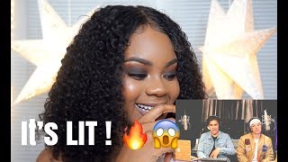 Black Beatles Confessionsamp No problem  Alex Aiono AND William Singe REACTION [upl. by Brighton61]