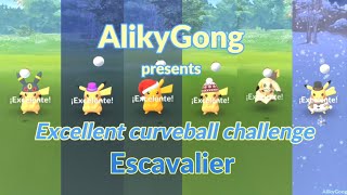 Excellent Curveball Challenge 589 Escavalier [upl. by Chapel]