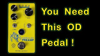 Best guitar pedal under 50 Mosky Audios LM741 OverDrive Preamp Distortion [upl. by Tolliver]