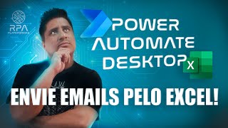 RPA  ENVIE EMAILS PELO EXCEL [upl. by Halda308]