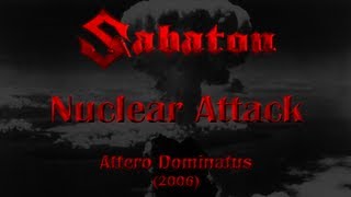 Sabaton  Nuclear Attack Lyrics English amp Deutsch [upl. by Uahc833]