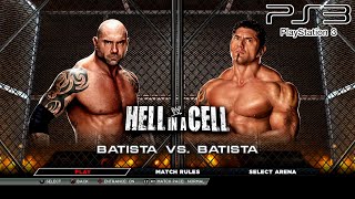 WWE 2K15 PS3  Batista VS Batista 03  KO Match 2KmClassic [upl. by Annoyt]