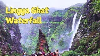 Lingya Waterfall  Lingya Ghat Waterfall Trek  Lavasa City  Lavasa Waterfall  Waterfallnature [upl. by Eilrac]