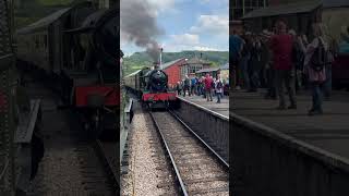 Gloucestershire and Warwickshire railway 2024 steamlocomotive steamtrain [upl. by Stanwin]