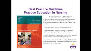 Developing and Implementing a Preceptor Education Program [upl. by Yclehc635]