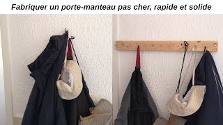 Comment fabriquer un portemanteau partie 1 sur 2 [upl. by Mavilia]