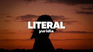 Yuridia  Literal  Letra [upl. by Warwick]