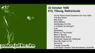 Morrissey  October 22 1999  Tilburg Netherlands Europe Full Concert LIVE [upl. by Acirt132]