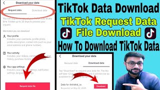 TikTok Request Data [upl. by Ttezil]